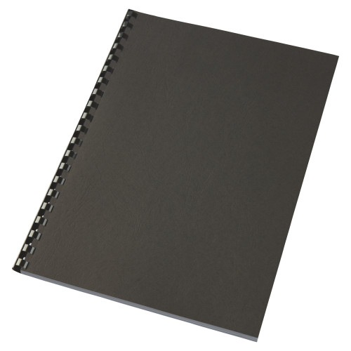 COPERTI CARTON A4 250G NEGRU 100/TOP GBC