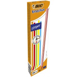 CREION GRAFIT HB FARA GUMA EVOLUTION STRIPES 646 12/CUT BIC