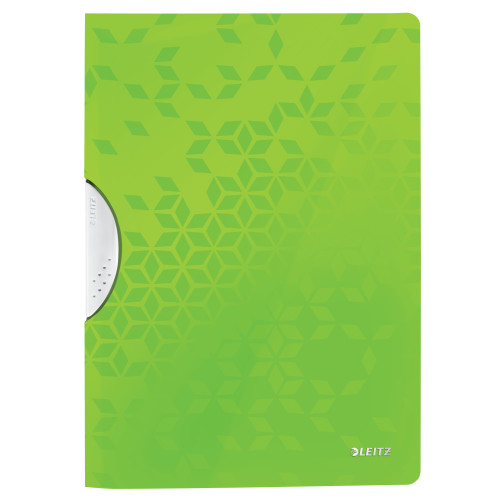DOSAR PLASTIC CU CLIP VERDE COLORCLIP WOW LEITZ