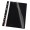 DOSAR PLASTIC CU SINA SI MULTIPERFORATII NEGRU 10/SET ESSELTE