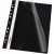 DOSAR PLASTIC CU SINA SI MULTIPERFORATII NEGRU 10/SET ESSELTE