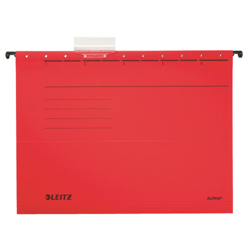DOSAR SUSPENDABIL ROSU ALPHA STANDARD LEITZ
