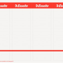 ETICHETE PRINTABILE AUTOADEZIVE 7.5CM (40 ETICHETE) ESSELTE