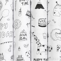 HARTIE AMBALAJ ROLA 50CM X 4M KIDS COLORING ROTOLUX