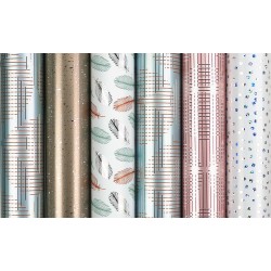 HARTIE AMBALAJ ROLA 70CM X 1.5M FABRICE ROTOLUX
