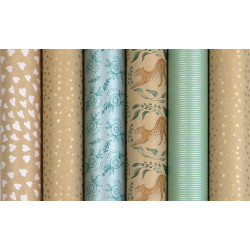 HARTIE AMBALAJ ROLA 70CM X 2M CHARLIZE ROTOLUX