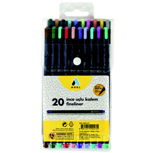 LINER 0.4MM SET 20 ADEL
