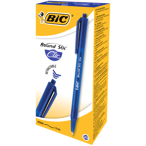 PIX UNICA FOLOSINTA ALBASTRU ROUND STIC CLIC BIC