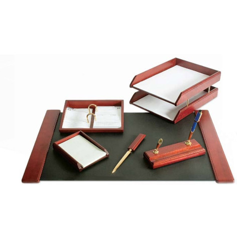 SET DE BIROU DIN LEMN MARO 6 PIESE