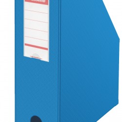 SUPORT DOCUMENTE PLASTIC ALBASTRU 10CM PLIABIL ESSELTE