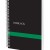 CAIET SPIRA A4 120F DR 70G COPERTA PP VERDE UNIBLACK PIGNA