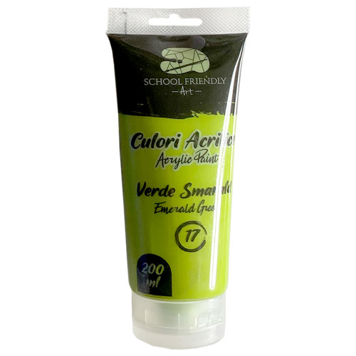 CULORI ACRILICE 200ML VERDE SMARALD PREMIUM SF ART PIGNA