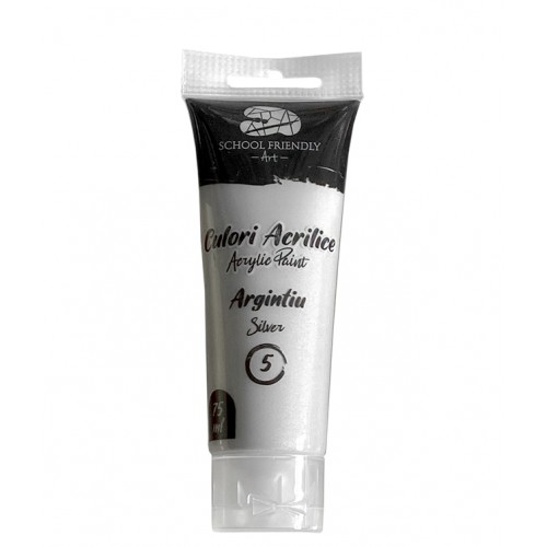 CULORI ACRILICE 75ML ARGINTIU PREMIUM SF ART PIGNA