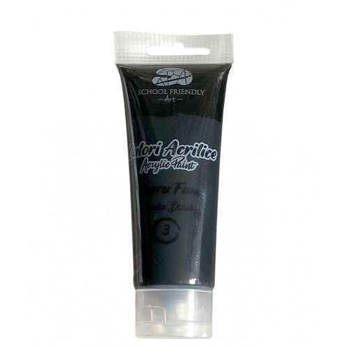 CULORI ACRILICE 75ML NEGRU FUM PREMIUM SF ART PIGNA