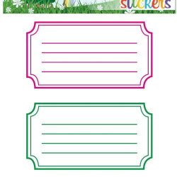 ETICHETE SCOLARE 12/SET 5003 TANEX