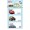 ETICHETE SCOLARE 9/SET MASINI 6044 TANEX
