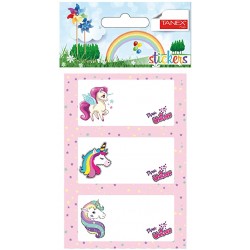 ETICHETE SCOLARE 9/SET UNICORNI 6012 TANEX