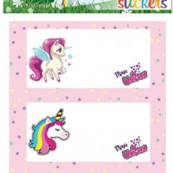 ETICHETE SCOLARE 9/SET UNICORNI 6012 TANEX