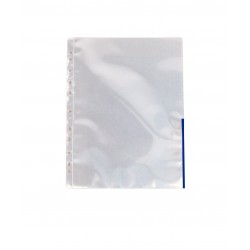 FOLIE PROTECTIE A4 MARGINE ALBASTRA 105 MICRONI(BUCATA) ESSELTE