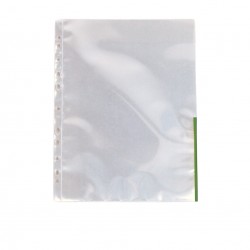 FOLIE PROTECTIE A4 MARGINE VERDE 105 MICRONI (BUCATA) ESSELTE