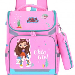 GHIOZDAN CL 0 CU PENAR ETUI ROZ CHIC GIRL PIGNA