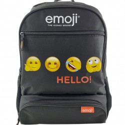 GHIOZDAN GIMNAZIU EMOJI CLASIC NEGRU HELLO PIGNA