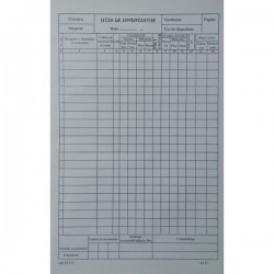 LISTA INVENTAR 14 COLOANE VERTICALA