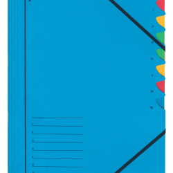 MAPA CARTON CU ELASTIC 7 SEPARATOARE FASHION LEITZ