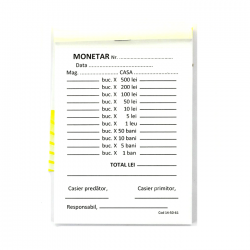 MONETAR 2EXEMPLARE AUTOCOPIATIV