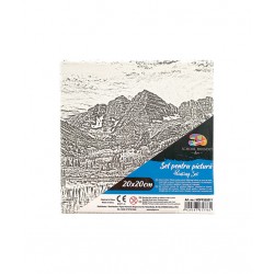 PANZA PREDESENATA PE SASIU 20*20CM PEISAJ 4 SF ART PIGNA