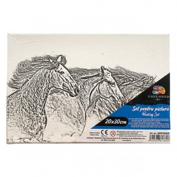 PANZA PREDESENATA PE SASIU 20*30CM CAI SF ART PIGNA