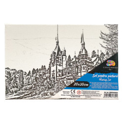 PANZA PREDESENATA PE SASIU 20*30CM CASTEL SF ART PIGNA