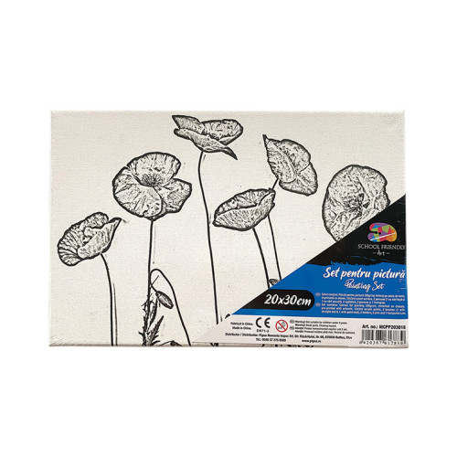 PANZA PREDESENATA PE SASIU 20*30CM FLORI 2 SF ART PIGNA