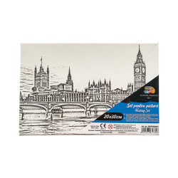 PANZA PREDESENATA PE SASIU 20*30CM LONDON SF ART PIGNA
