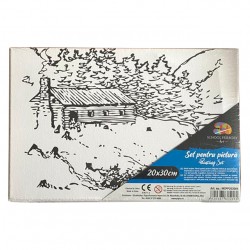 PANZA PREDESENATA PE SASIU 20*30CM PEISAJ 1 SF ART PIGNA