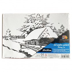 PANZA PREDESENATA PE SASIU 20*30CM PEISAJ 2 SF ART PIGNA