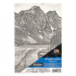 PANZA PREDESENATA PE SASIU 20*30CM PEISAJ 5 SF ART PIGNA