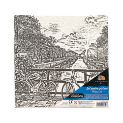 PANZA PREDESENATA PE SASIU 30*30CM PEISAJ 6 SF ART PIGNA
