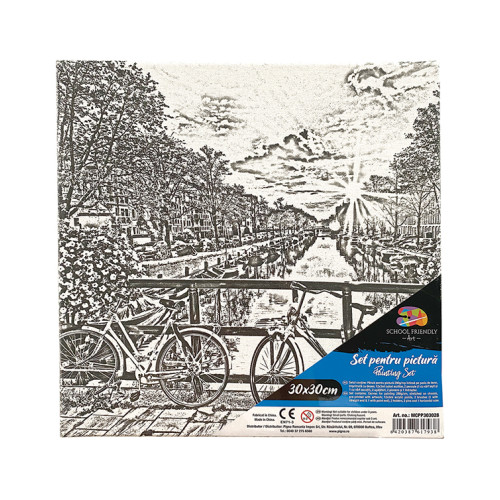 PANZA PREDESENATA PE SASIU 30*30CM PEISAJ 6 SF ART PIGNA