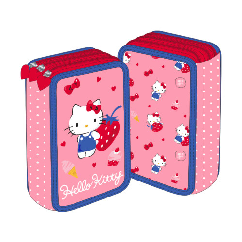 PENAR NEECHIPAT 3 FERMOARE HELLO KITTY ROZ CAPSUNI PIGNA