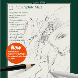 SET 11 BUC CREION GRAFIT MAT PITT FABER-CASTELL