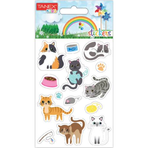 STICKER PISICI 2/SET TANEX