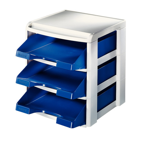 TAVITE SUPRAPOZABILE 3/SET SUPORT PLASTIC ALBASTRE LEITZ