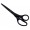 FOARFECA BIROU 18CM NEAGRA TITANIUM LEITZ