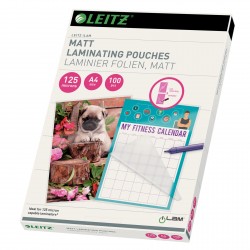 FOLIE A4 125 MICRONI 100/TOP MATA UDT LEITZ