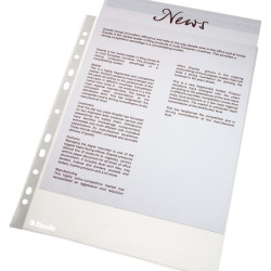 FOLIE PROTECTIE A4 43 MICRONI 100/SET ESSELTE.