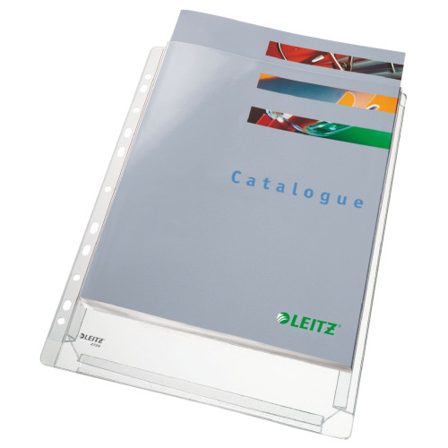 FOLIE PROTECTIE A4 BURDUF 20MM 5/SET JUMBO LEITZ
