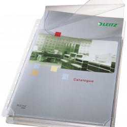 FOLIE PROTECTIE A4 CU CLAPA 5/SET JUMBO LEITZ