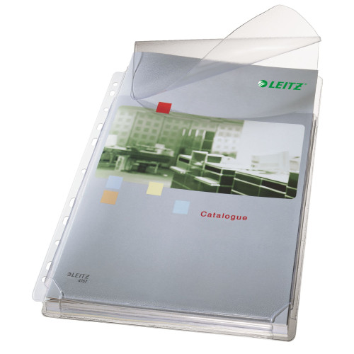 FOLIE PROTECTIE A4 CU CLAPA 5/SET JUMBO LEITZ
