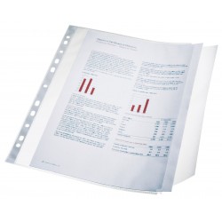 FOLIE PROTECTIE A4 CU CLAPA LATERALA 10/TOP 100 MICRONI ESSELTE